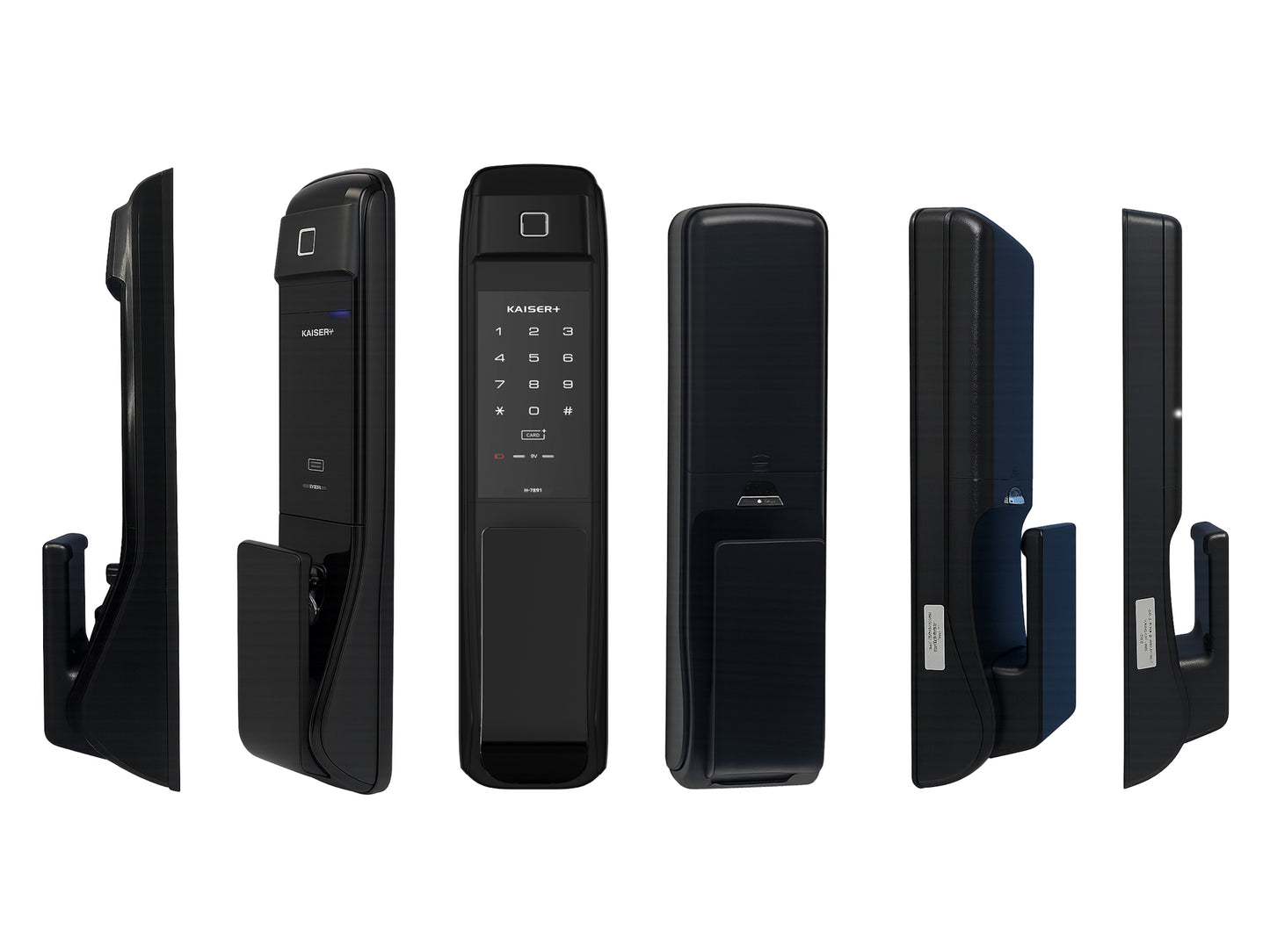 [Push-Pull Lock] H7891XKK  – Premium Digital Push-Pull Door Lock | Smart Door Lock with PIN, RFID, Fingerprint, Emergency Key | Luxury Made in Korea Smart Lock | Motise, Remote Control, Wi-Fi & BLE IoT Options