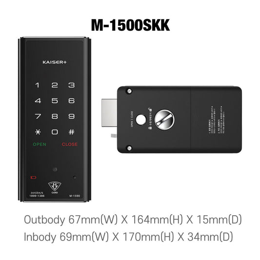 [KAISER +] M-1500SKK Smart phone app Iot [option:remote,bluetooth,wifi bridge]