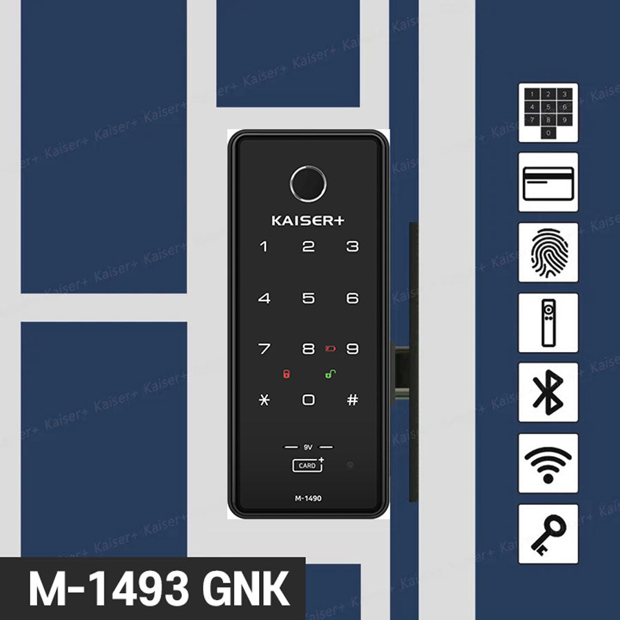 M-1493GNK Digital Grill Gate Lock with Dual Fingerprint