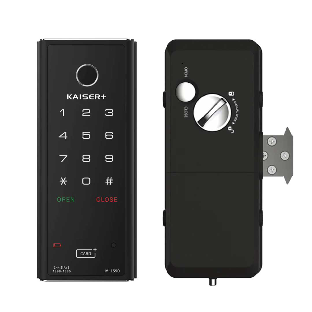 [Digital Sliding Rimlock] - 3way doorlock <M1590TNK>