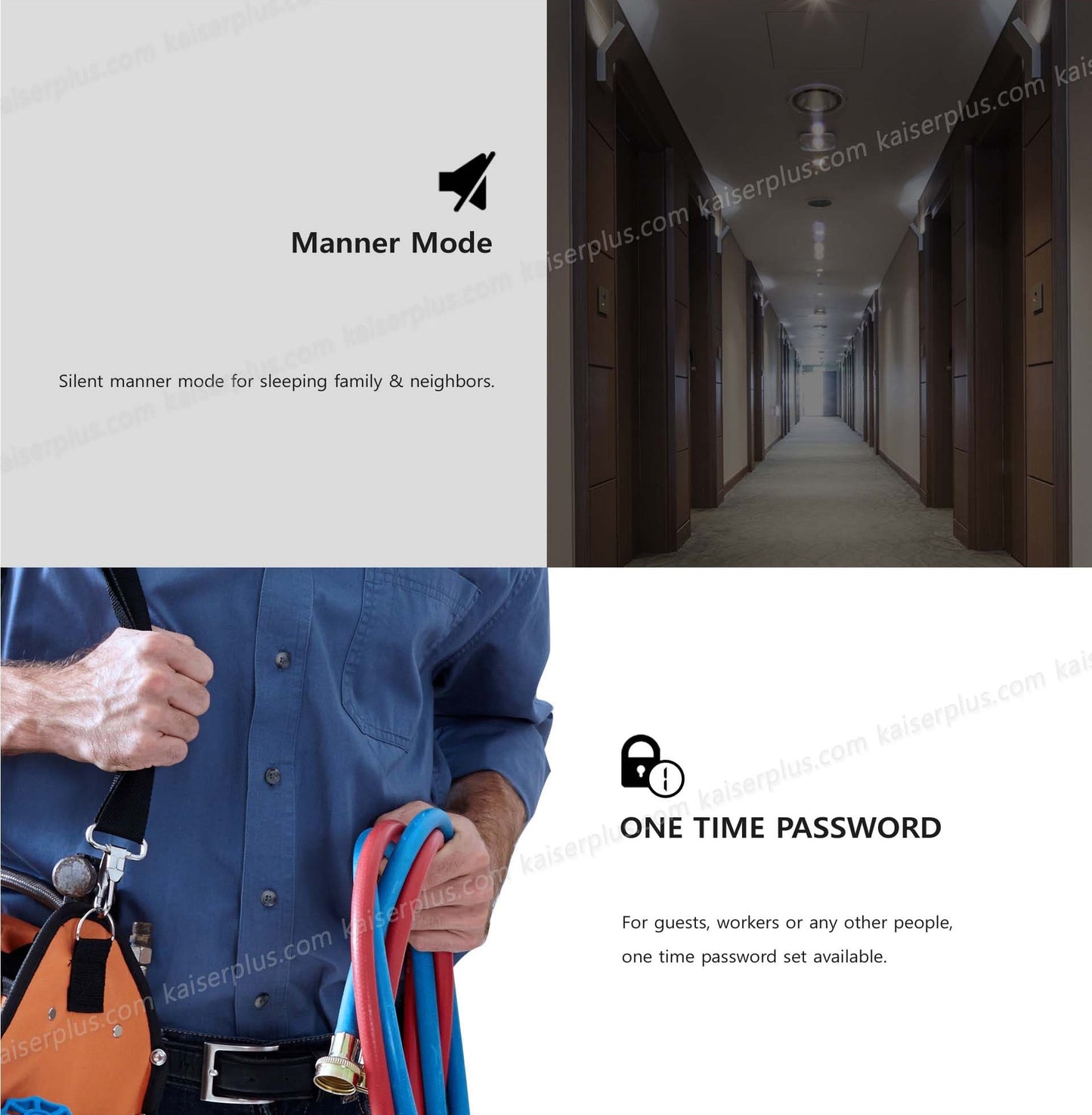 [Push-Pull Lock] H7891XKK  – Premium Digital Push-Pull Door Lock | Smart Door Lock with PIN, RFID, Fingerprint, Emergency Key | Luxury Made in Korea Smart Lock | Motise, Remote Control, Wi-Fi & BLE IoT Options