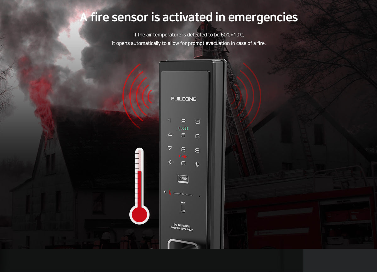 [HDB Gate Lock Bundle] MS5000FDG + DL5300SK (SYNCRO Set) Dual Smart Lock for HDB Gates | PIN · RF Card · Fingerprint | Free Remote | Optional Wi-Fi | Made in Korea