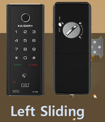 [Kaiser+] [Sliding Door Lock] M1590TNK, M1590TKK, Fingerprint Smart Lock, BLE Smart Lock, WiFi Smart Lock, Remote Control Door Lock, Digital Lock, Smart Lock for Home