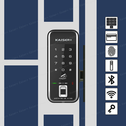 [HDB Gate Lock] M1192GNK – HDB Gate Lock in Singapore | Digital Smart Gate Door Lock with PIN, RFID, Fingerprint, Remote Control | WiFi & BLE IoT Options | Dementia & Elderly Care Safety | Made in Korea Premium Smart Lock
