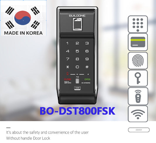 [Horizontal] 4way Rim Door Lock <BO-DST800FSK> For Swing Main Door Made In Korea