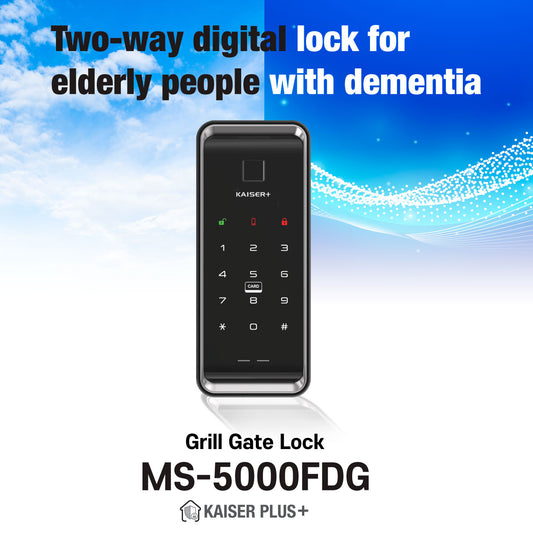 MS-5000FDG Two-way fingerprint Digital Door Lock