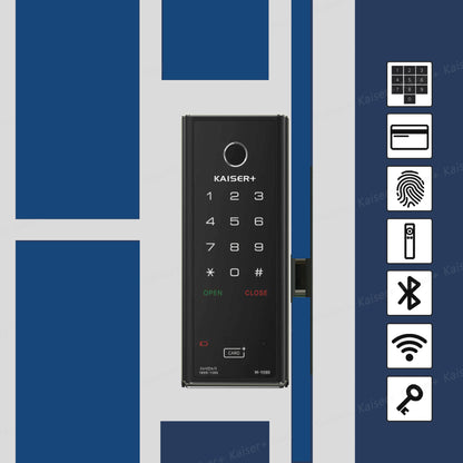 [HDB Gate Lock] M1590GNK  Digital Smart Lock with PIN, RFID Card, Fingerprint | Remote Control & IoT (BLE + WiFi) | Dementia, Nursing Home, Prison Use | Made in Korea