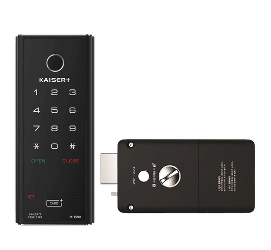 [KAISER+] M-1590SKK Metal key Iot door lock [ option: remote,bluetooth,wifi gate bridge]