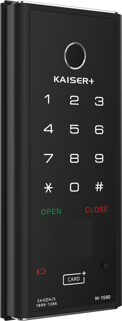 [Vertical Sliding Lock]  M1590TKK (L/R)Fingerprint Smart Lock, BLE Smart Lock, WiFi Smart Lock, Remote Control Door Lock, Digital Lock, Smart Lock for Home