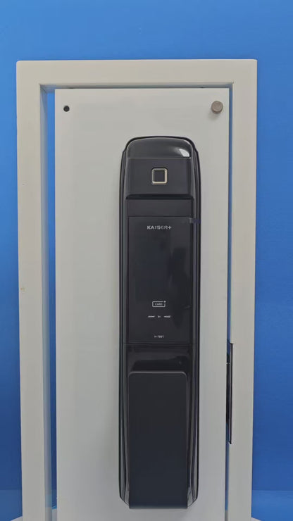 [Push-Pull Lock] H7891XKK  – Premium Digital Push-Pull Door Lock | Smart Door Lock with PIN, RFID, Fingerprint, Emergency Key | Luxury Made in Korea Smart Lock | Motise, Remote Control, Wi-Fi & BLE IoT Options