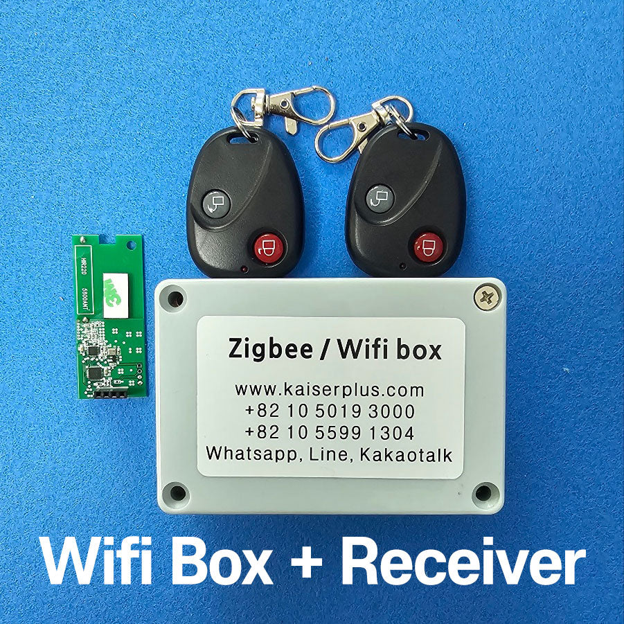 Wifi Box (2 remotes) + Remote Receiver (Module)