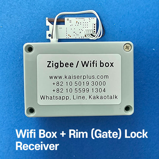 Wifi Box (2 remotes) + Rim Lock Receiver